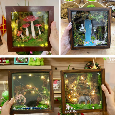 Ảnh thực hành Diorama Sa Bàn